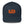 Carregar imagem no visualizador da galeria, Front view of Flat 6 World Trucker Cap by Vintage Vices with orange embroidered lettering, all navy