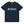 Load image into Gallery viewer, Front view of The Outlaws Botox T-Shirt in French navy by Vintage Vices