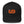 Carregar imagem no visualizador da galeria, Front view of Flat 6 World Trucker Cap by Vintage Vices with orange embroidered lettering, all black
