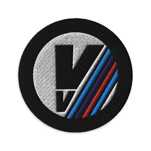 Front view of The OG Patch embroidered patch by Vintage Vices