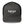 Load image into Gallery viewer, Front view of The Lufts Trucker Cap in charcoal/black by Vintage Vices
